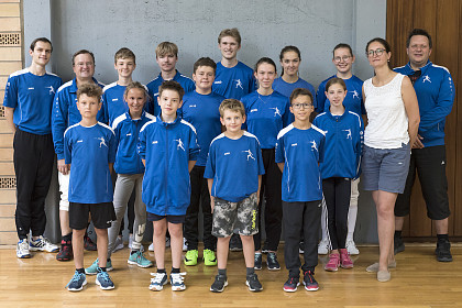 Gruppenbild Fechtabteilung SV Illingen