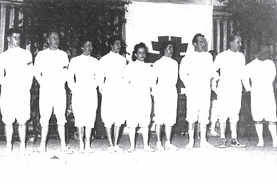 Fechtabteilung des SV Illingen, 1956